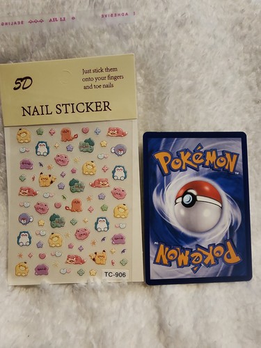 Baby pokemon nail decals - baby,