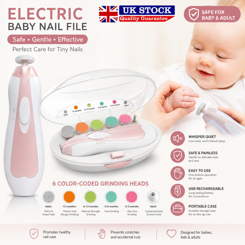 Electric baby nail file - electric,