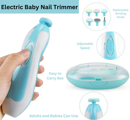 Electric baby nail - file, kit