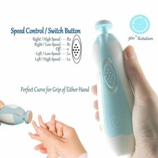 Safe 6-in-1 Electric Baby Nail