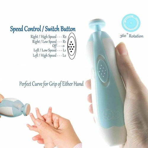 Safe electric baby nail - safe, 6-in-1
