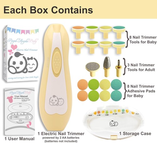 Baby toddler electric nail - &,